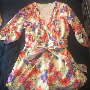 Floral Romper